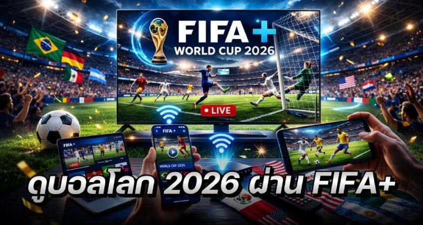 วิธีดูฟุตบอลโลก 2026 ผ่าน FIFA+